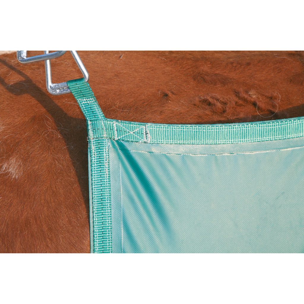 cow lifting device reinforced strap detail