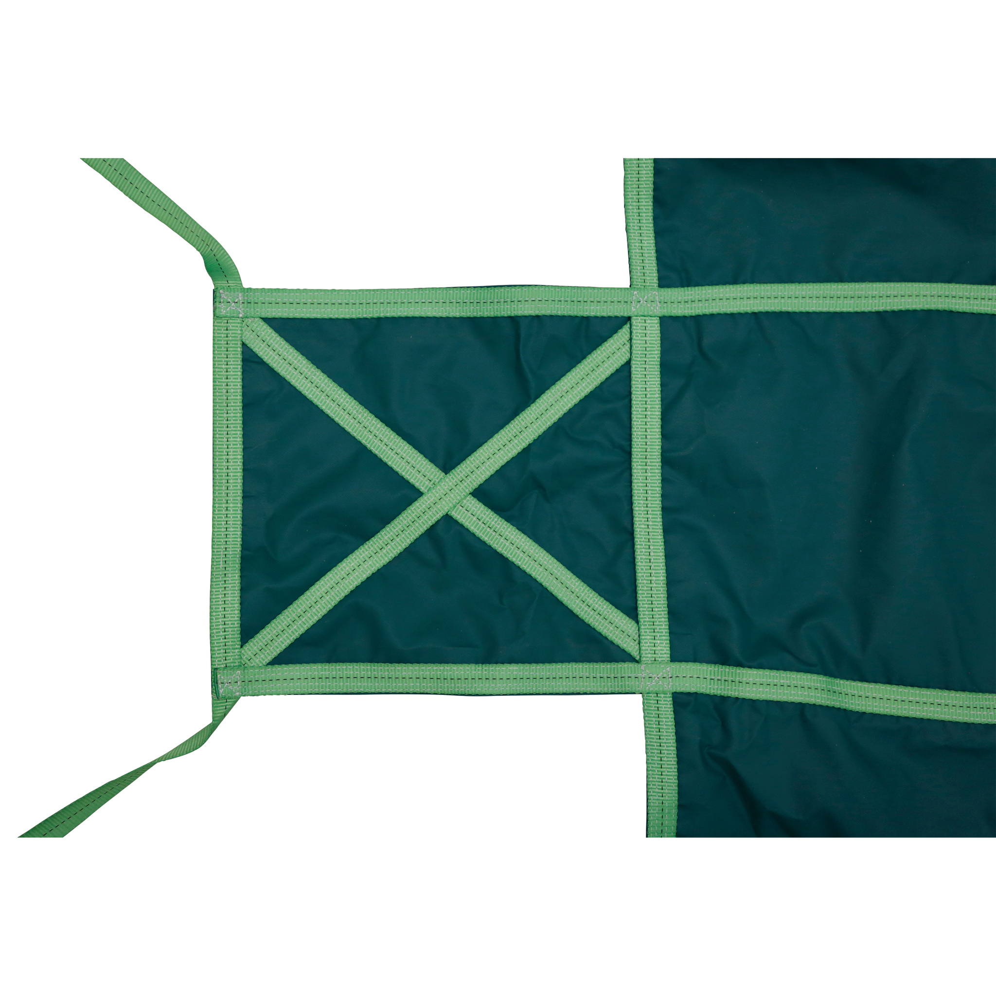 post-calving cow lifting sling reinforced support