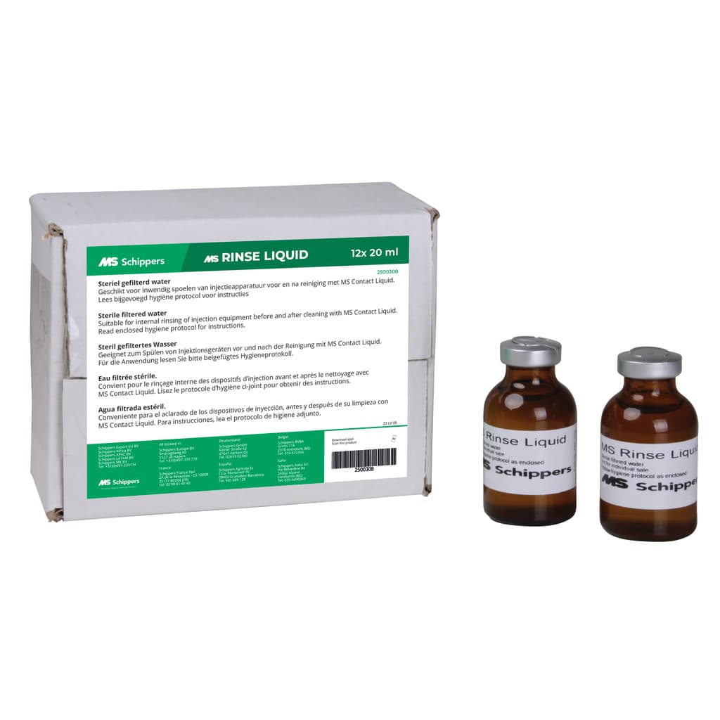 Spare part image MS Rinse liquid 20 ml, 12 Stück