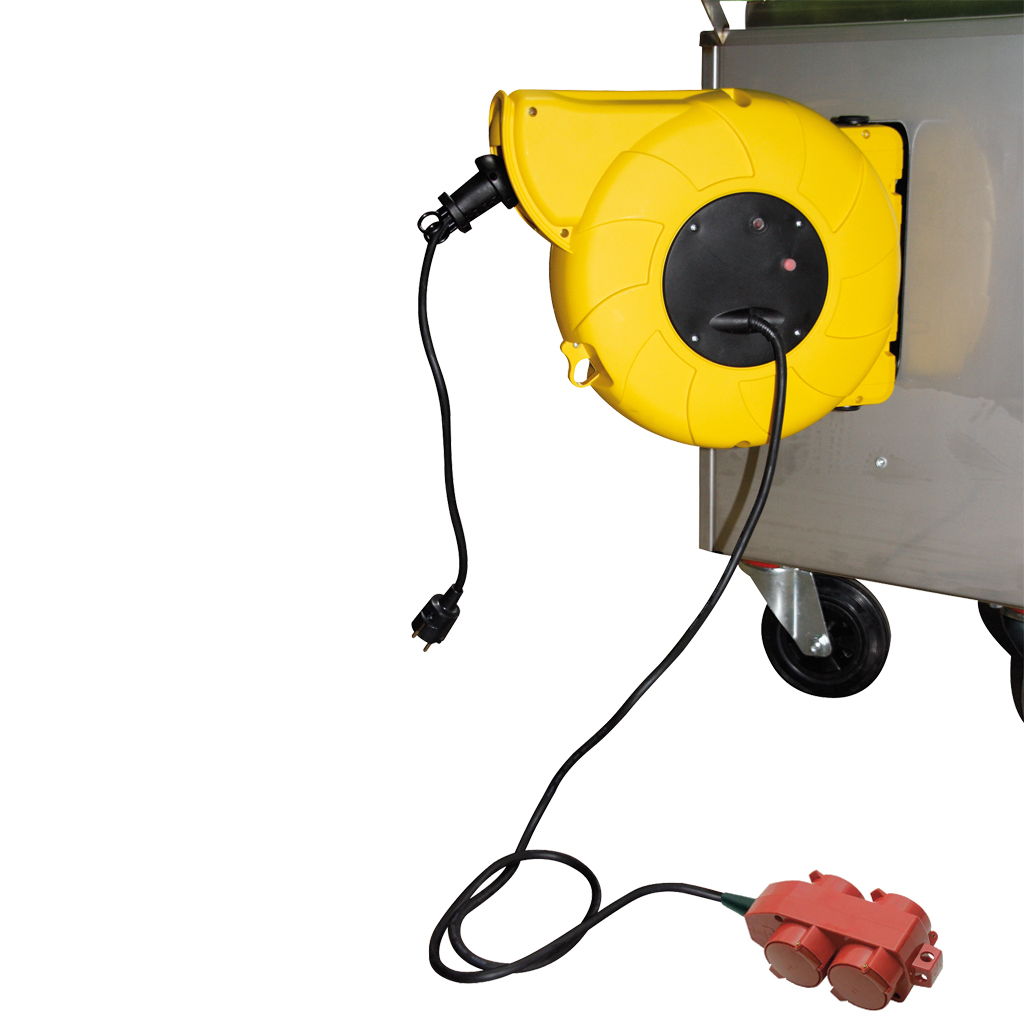 Spare part image Kabeltrommel mit Vierfachstecker, 24 m