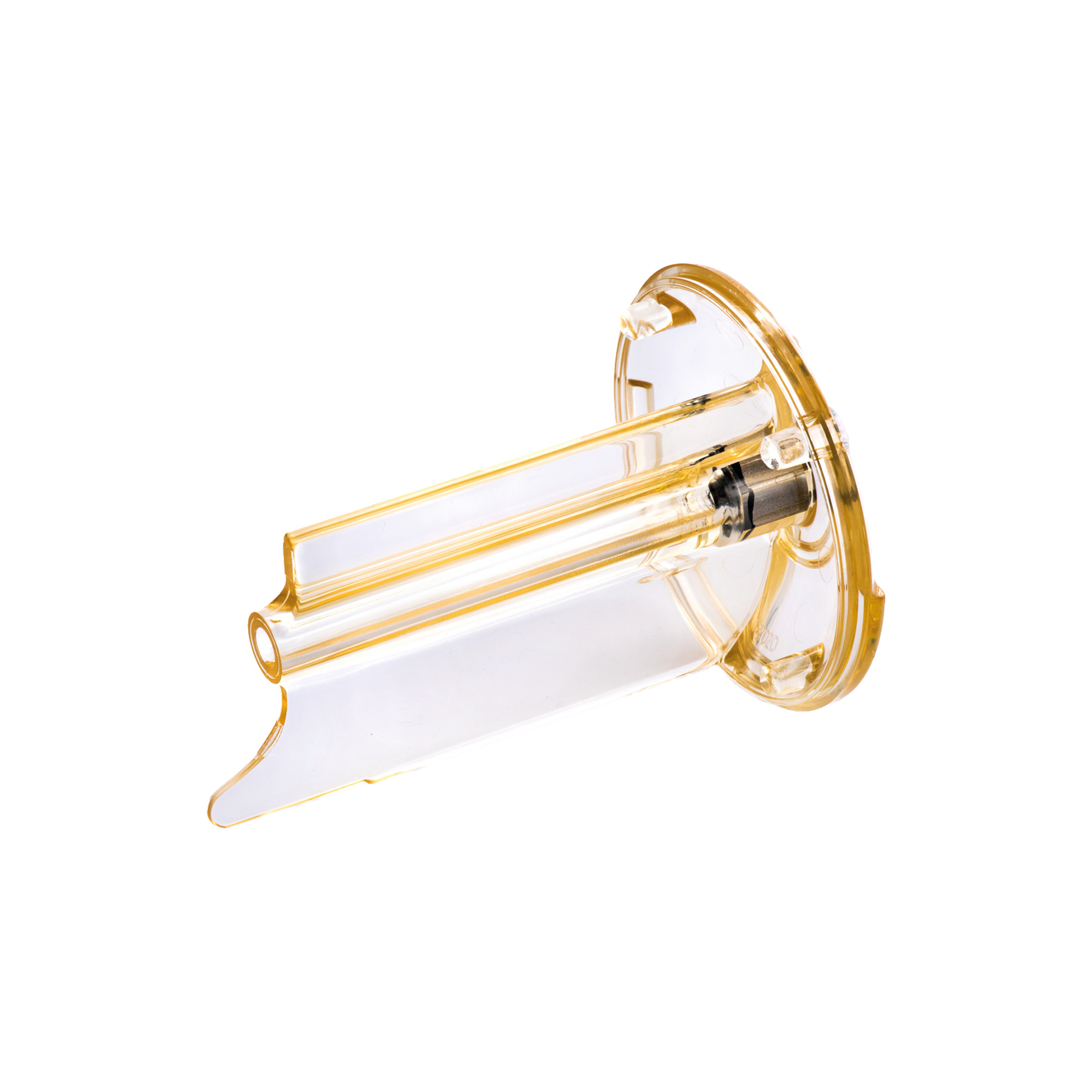 Spare part image Endkappe mit Durchflussleitscheibe für ™AktivPULS Melkklauenstück