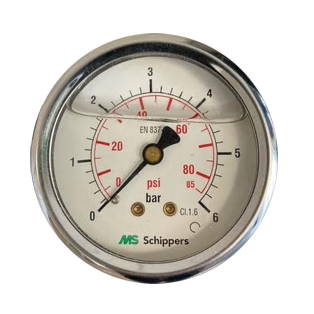 Spare part image Druckmesser Glycerin 6 bar