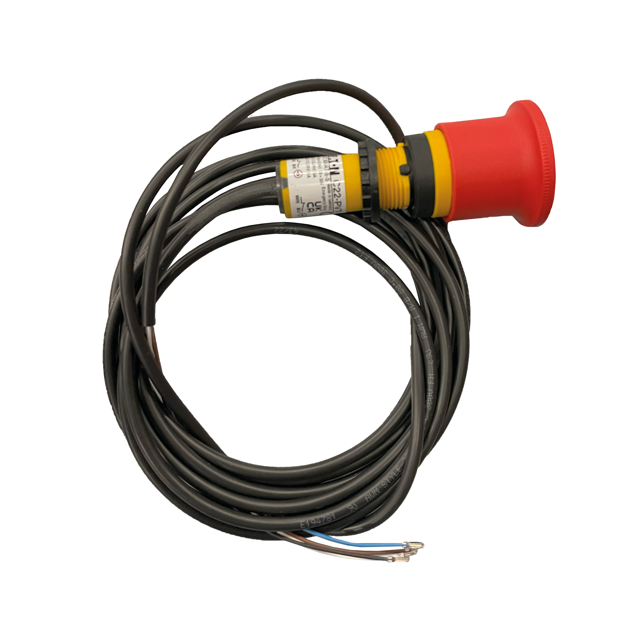 Spare part image Elektrischer Schalter Notausschalter 24 V für Platinum (Hydro)