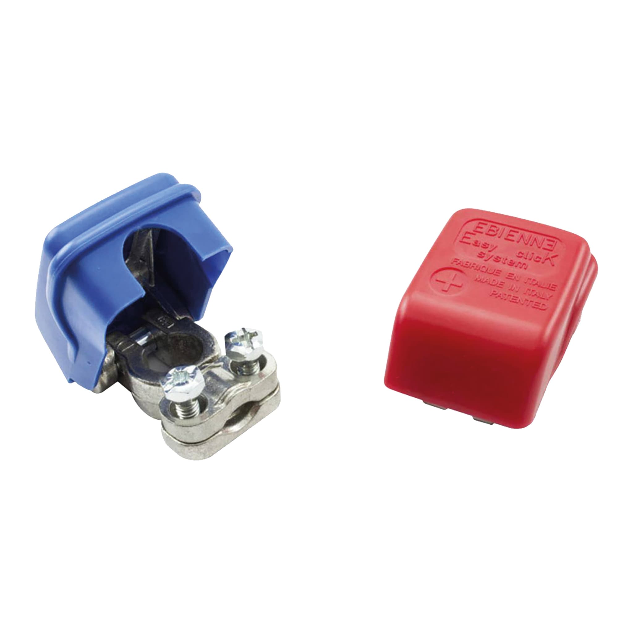 Spare part image Set Batterieklemmen rot/blau, EVO cleaner Roboter