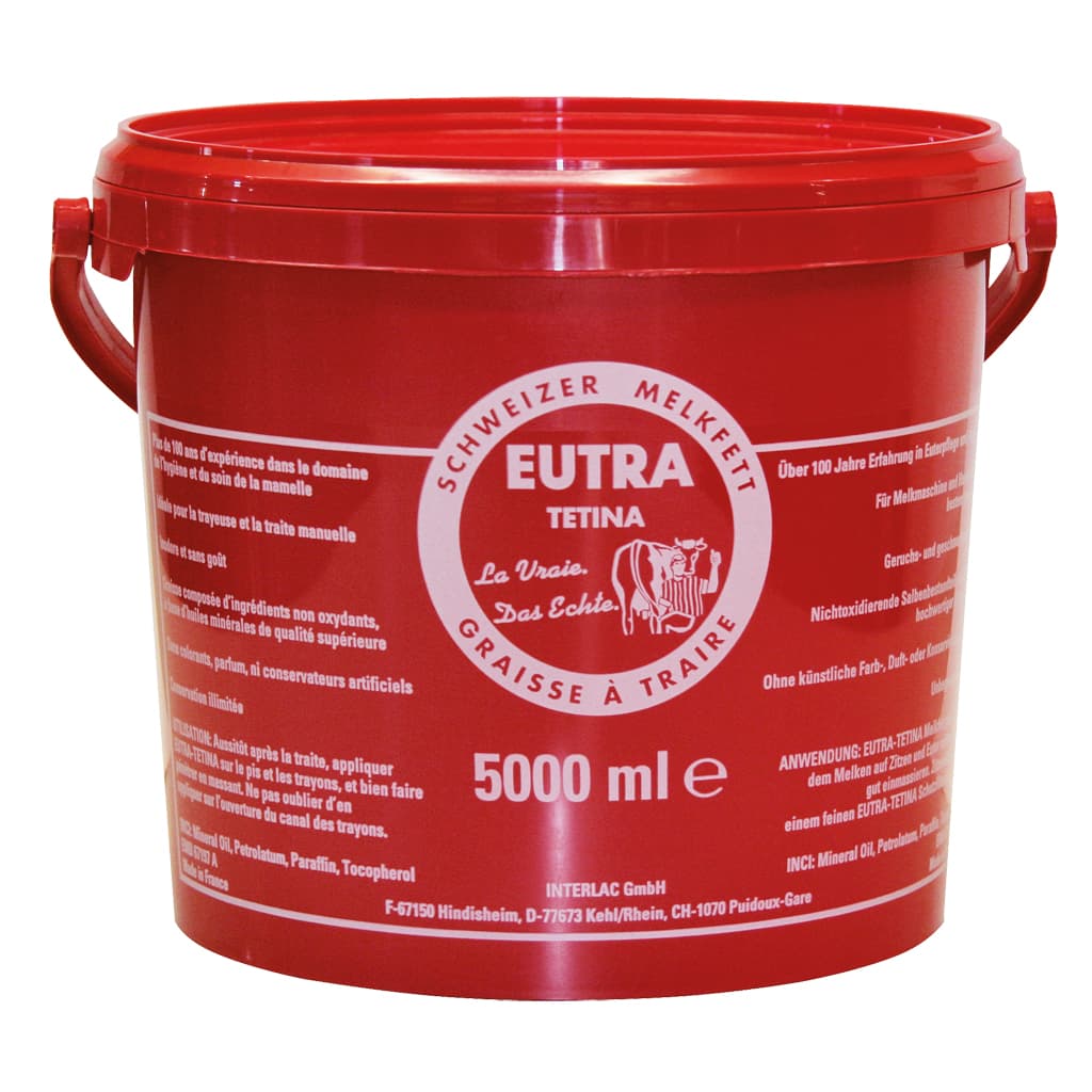 EUTRA Tetina Schweizer Melkfett Das Echte 500ml EUTRA Tetina Schweizer Melkfett Das Echte 500ml
